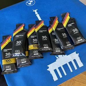 Berlin Marathon gels preparation
