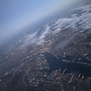 Amsterdam from the air ✈️